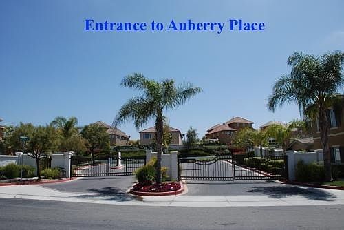 Front of Gated Community-Auberry Place