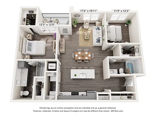 Floor plan Opuntia