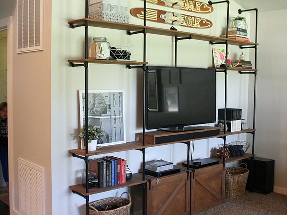 Custom entertainment center