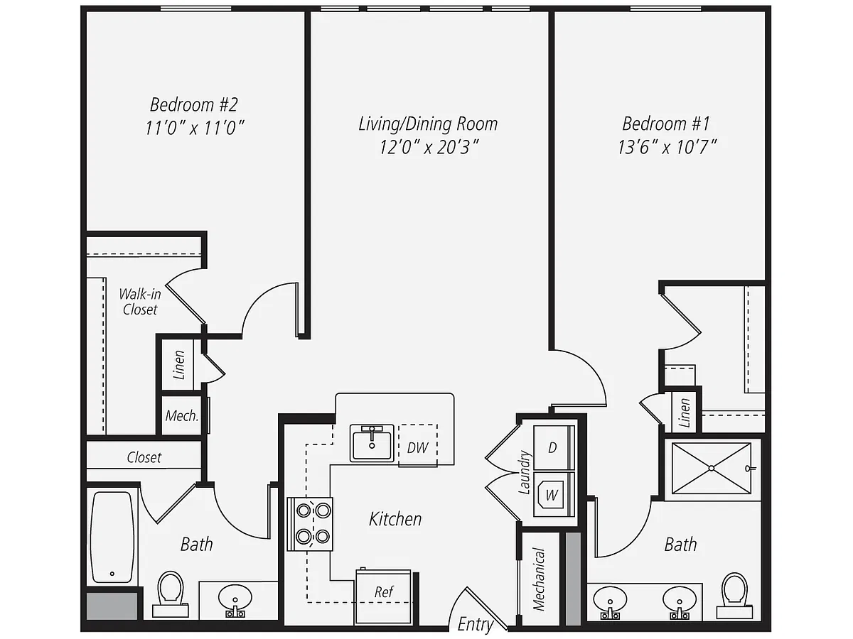 Floor plan B3