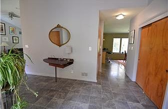 Spacious foyer