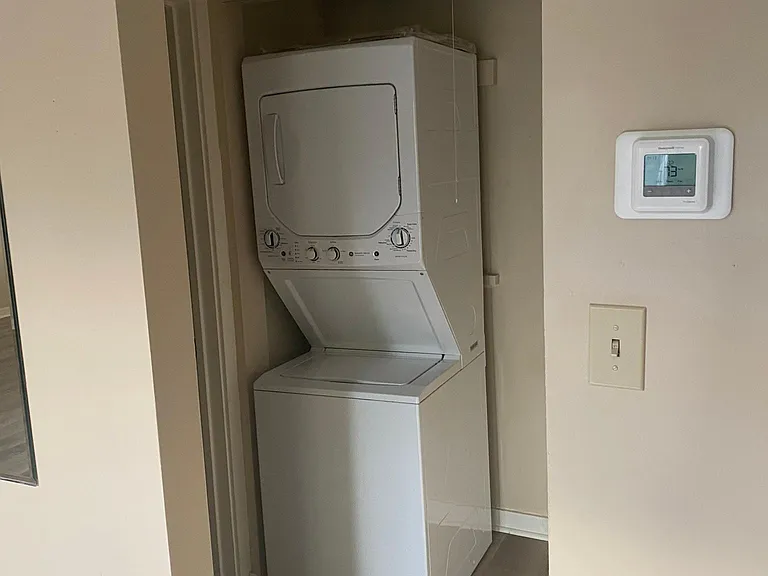 Stack-able washer and dryer