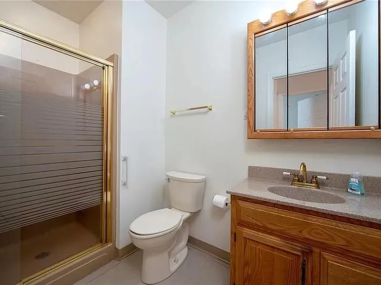 Bottom floor bathroom