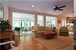 Open to florida room