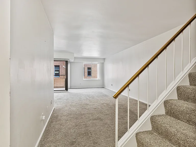 Entry to living area on first floor