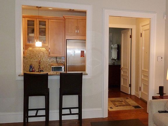 Open concept living room and kitchen