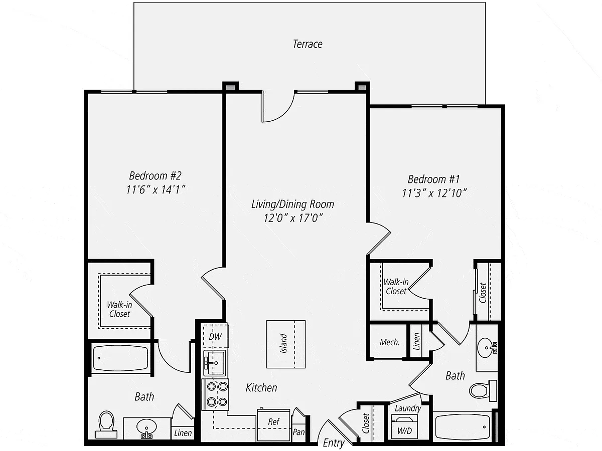 Floor plan B14