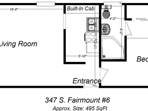 2nd image of 347 S Fairmont St #6