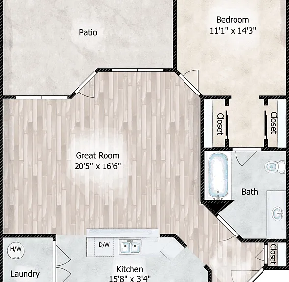 The Harmony Floorplan Diagram