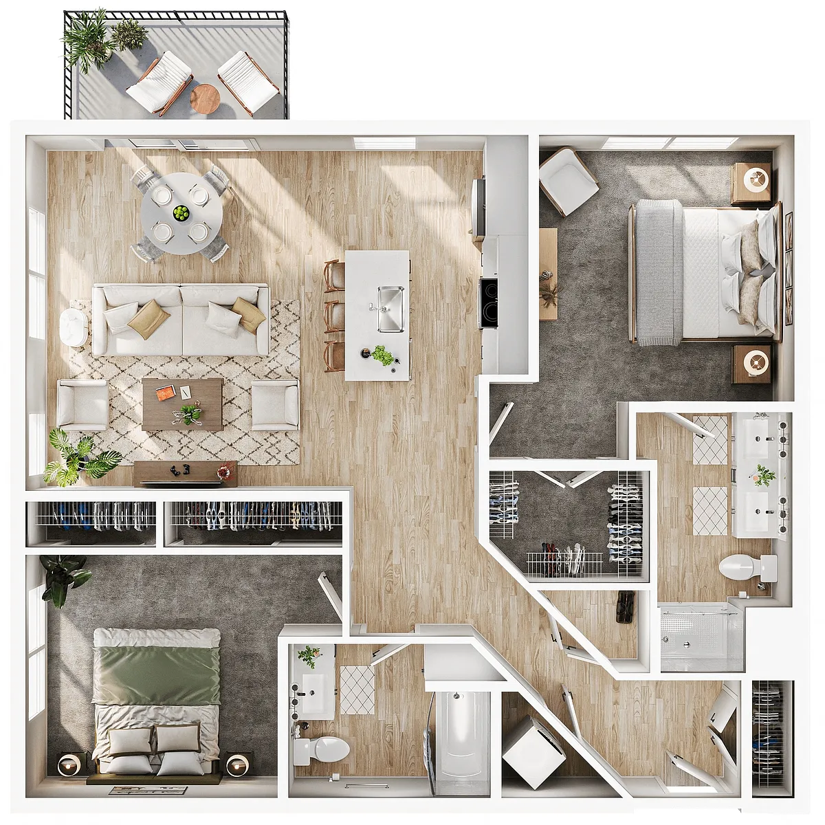 Floor plan Coral