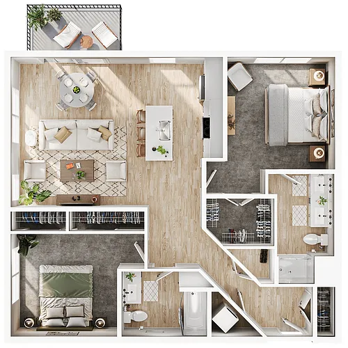 Floor plan Coral