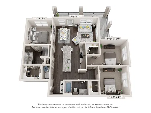Floor plan C1