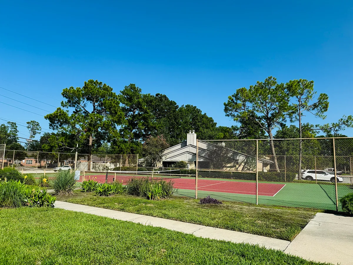 Tennis court at walking distance. - 3801 Crown Point Rd #3043