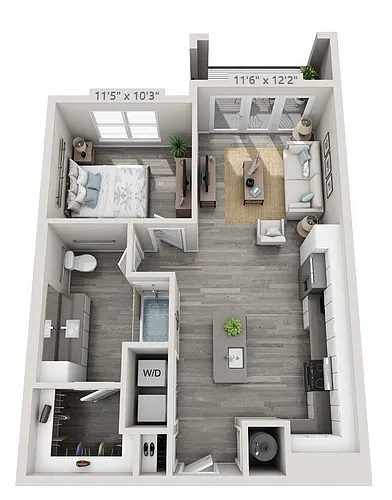 Floor plan A1-HC