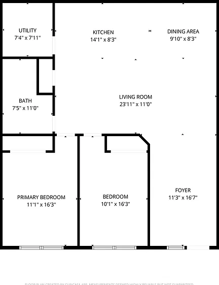 2 bed, 1.0 bath, 1134 sqft, $2,950 — Photo 3