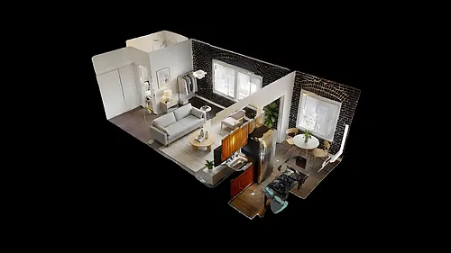 Floor plan STUDIO 409