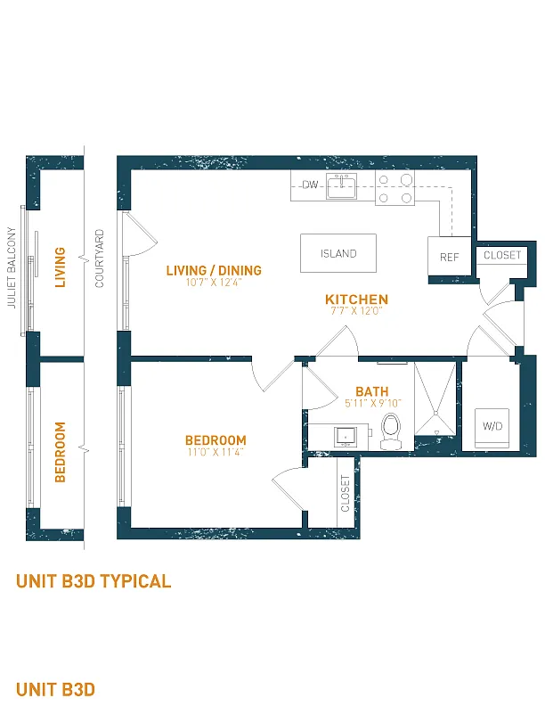 Floor plan 2B3D