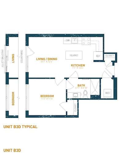 Floor plan 2B3D