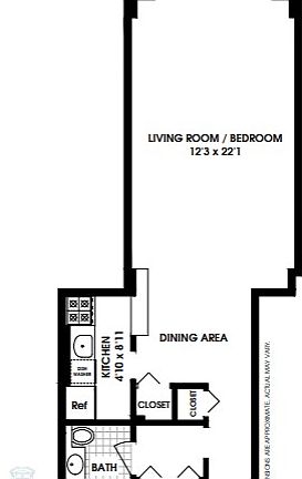 2nd image of 442 W 57th St APT 12D