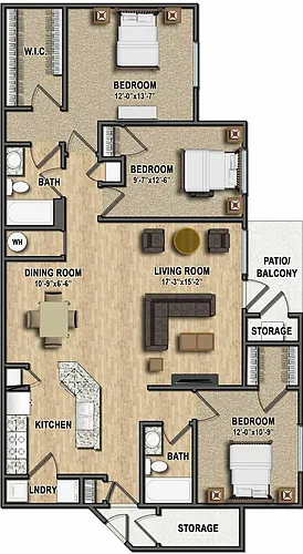 Floor plan Zenas