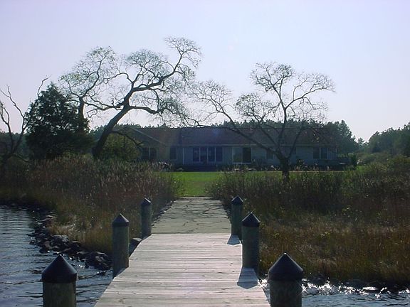 View of Home from the Dock
