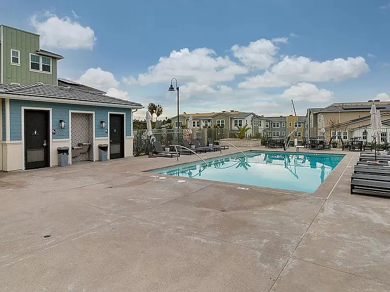 Resort pool area.