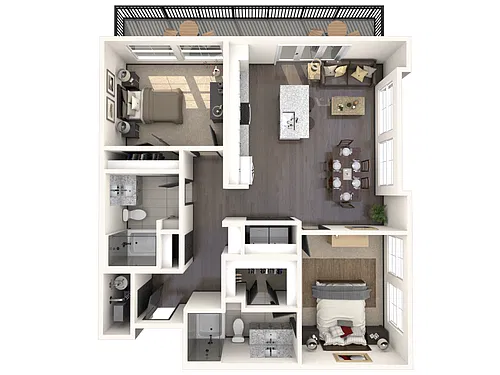 Floor plan Orange