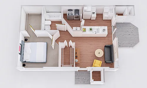 Floor plan Oak 1