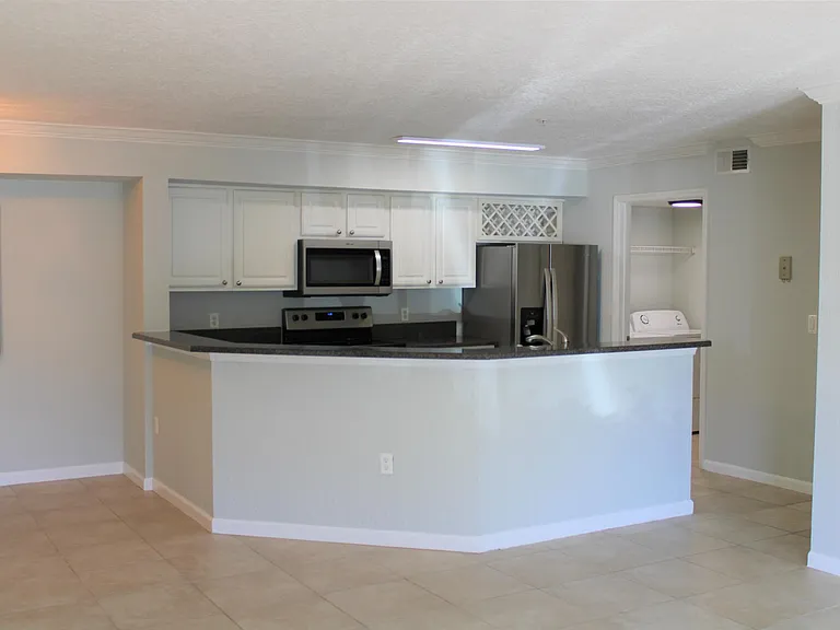 kitchen from living room