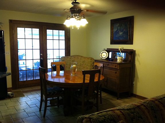 Large Dining Area with access to large screened porch