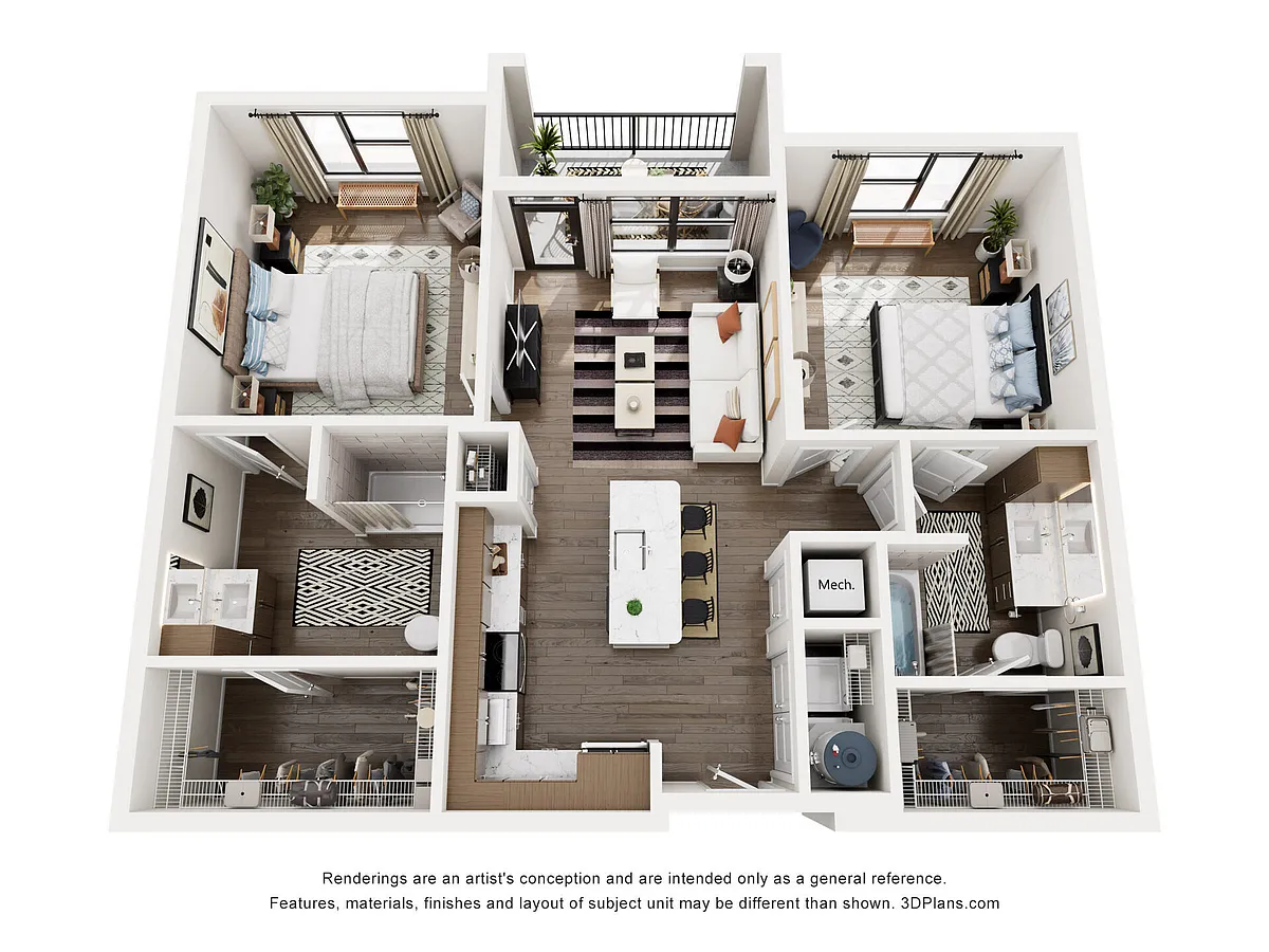 Floor plan B1 HC