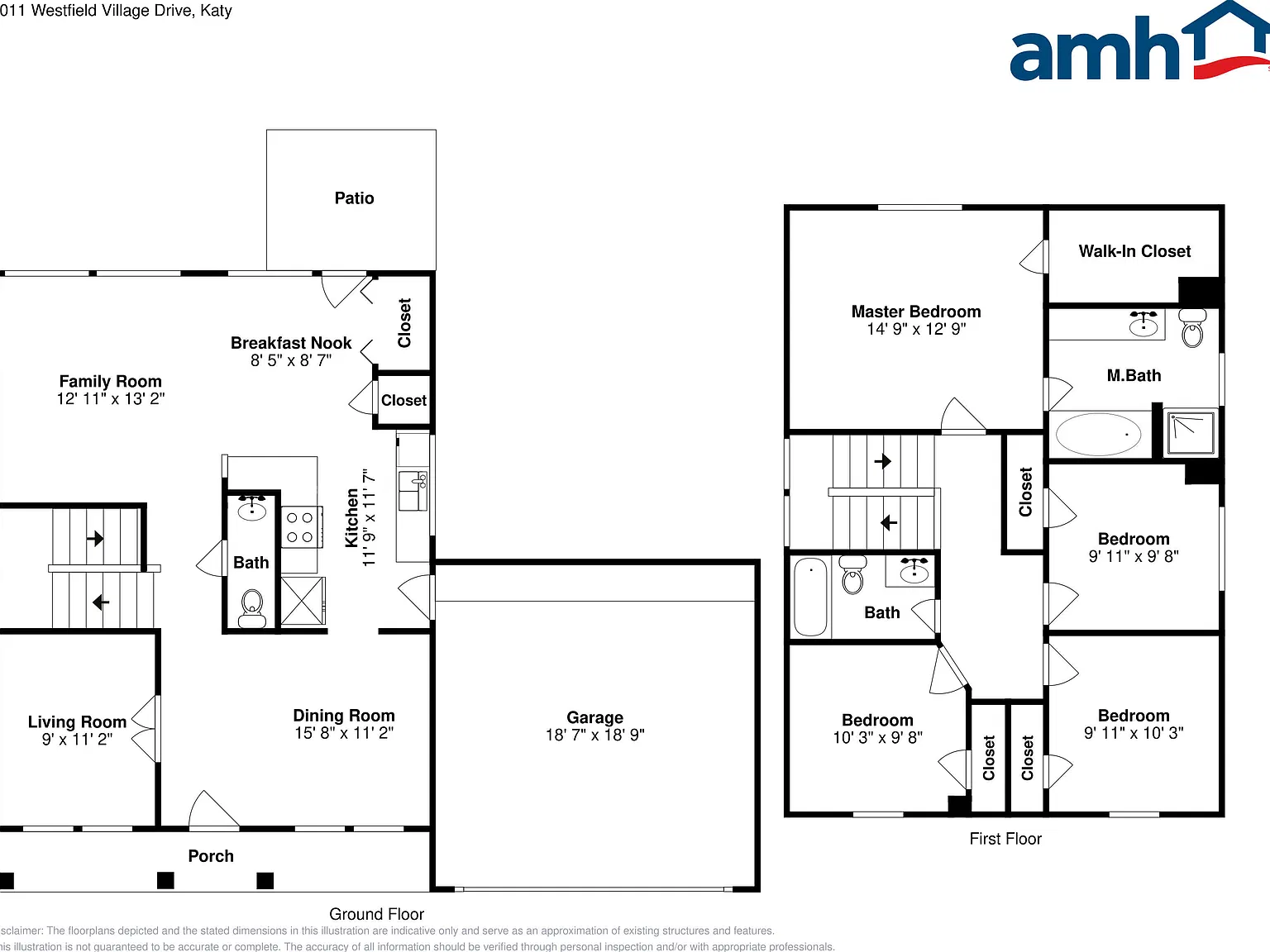 4 bed, 2.5 bath, 1820 sqft, $1,985 — Photo 2