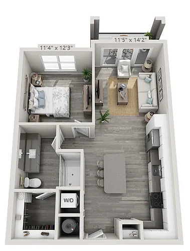 Floor plan A1-4