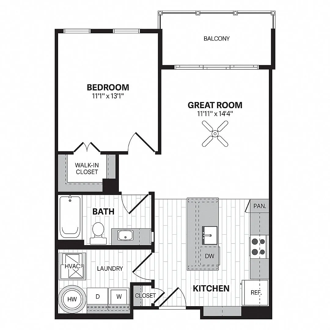 Floor plan AA1