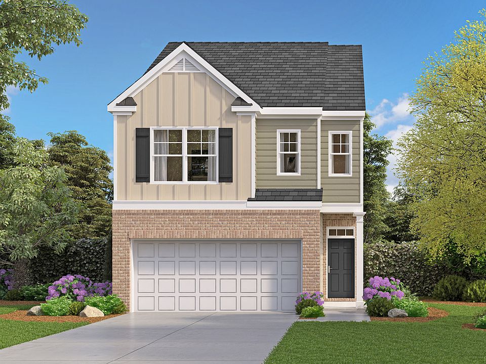 Salisbury Plan, Hampton Preserve Townhomes, Mcdonough, GA 30253 Zillow