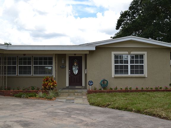Inviting front porch