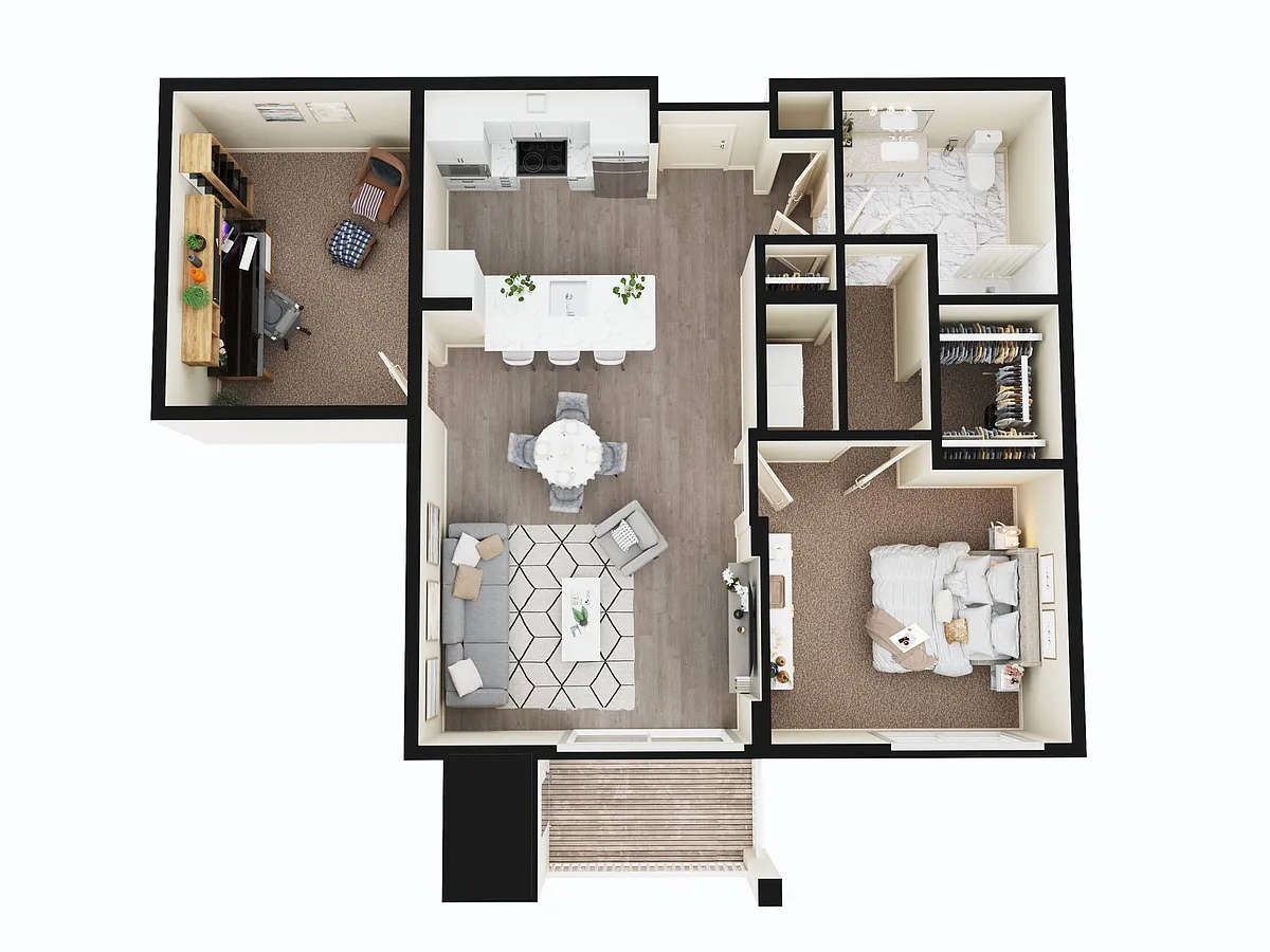 Floor plan A1CDH