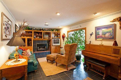 Family Room w/ Gas FP