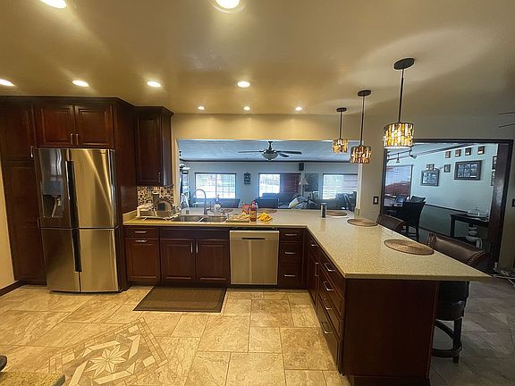Newly remodeled kitchen
