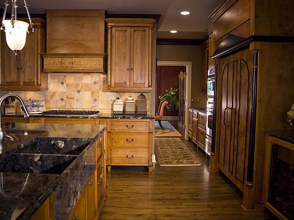 Kitchen View to Dining Room
