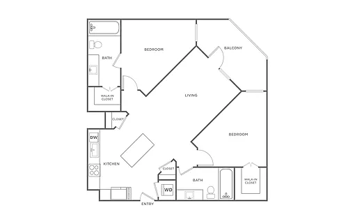 Floor plan B1