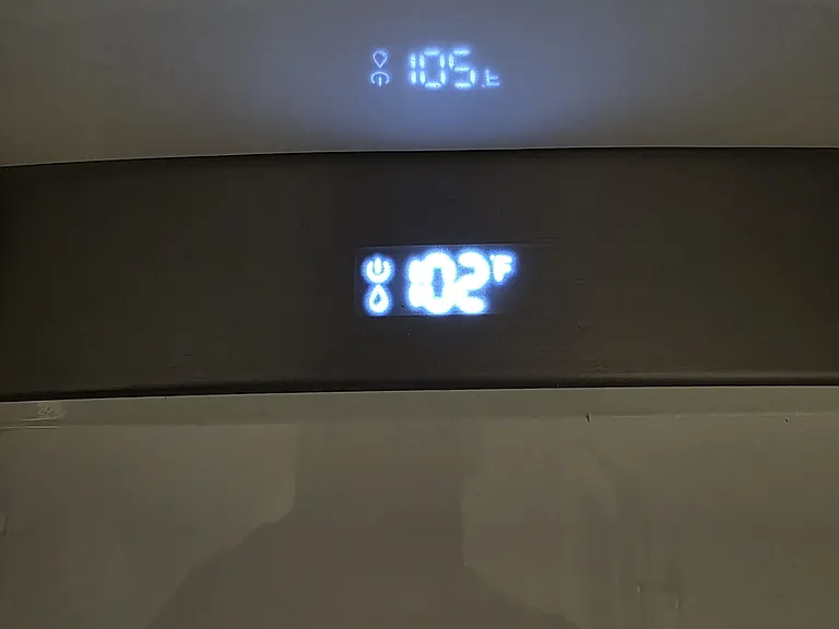 smart toilet with all the bells and whistles: heated seat, bidet functions, zero touch feature, automatic seat lift, etc