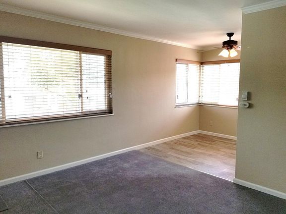 Dining room off of living room.
