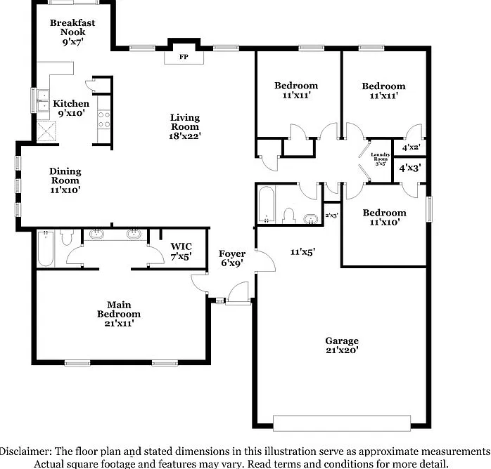 4 bed, 2.0 bath, 1770 sqft, $1,970 — Photo 2