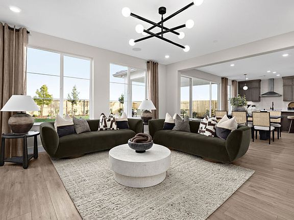Bright main living area, perfect for entertaining