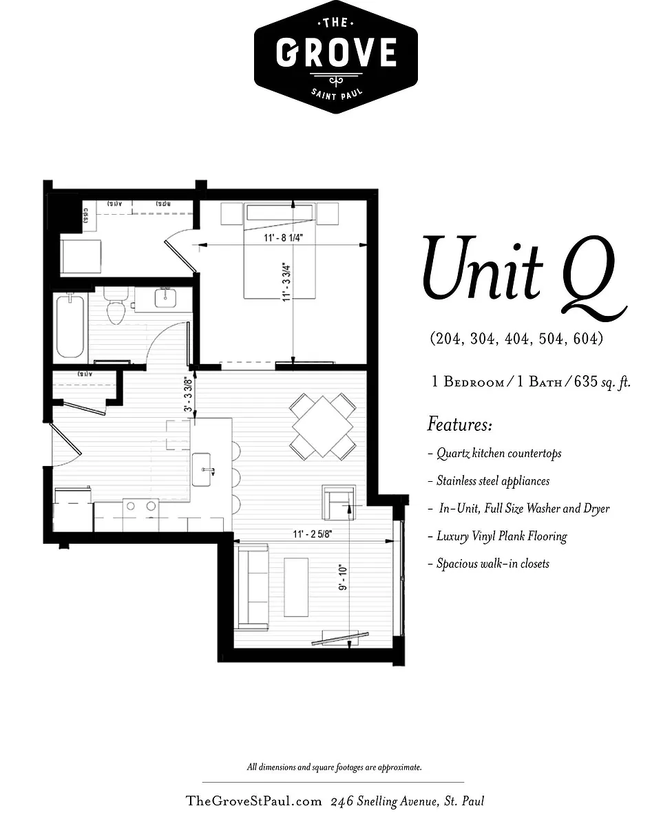 Floor plan Q