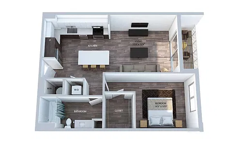 Floor plan A3b