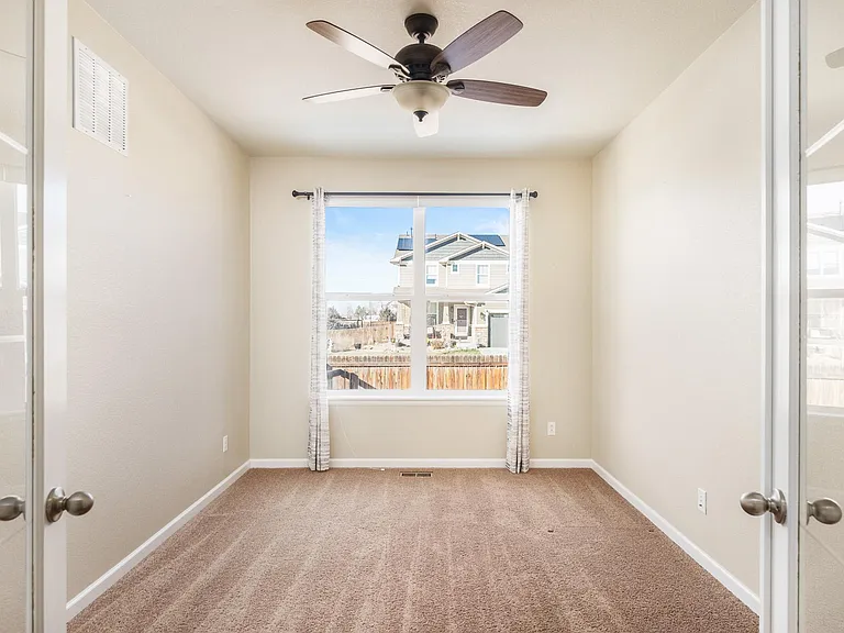 Private office with double doors