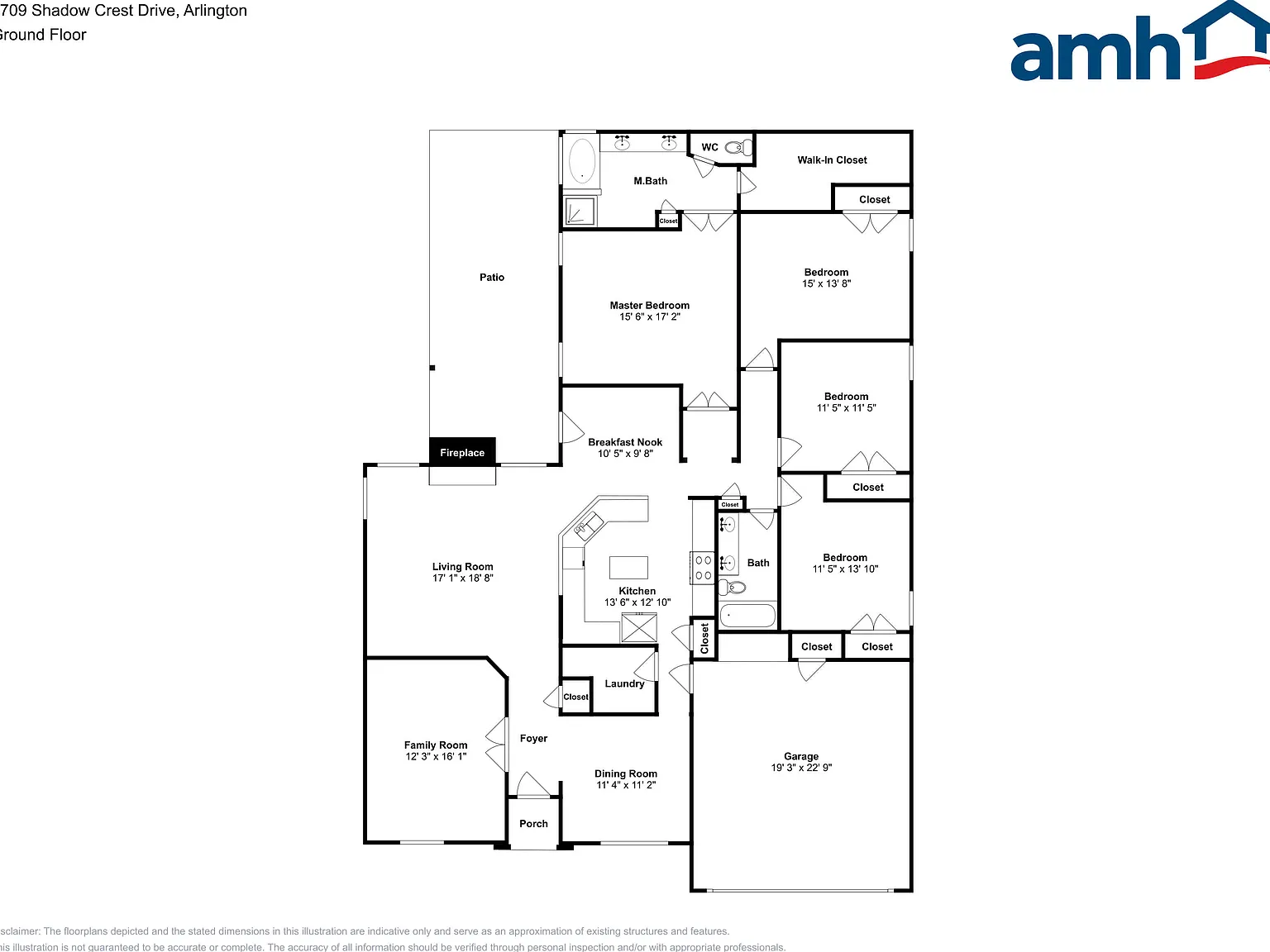 4 bed, 2.0 bath, 2201 sqft, $2,580 — Photo 2