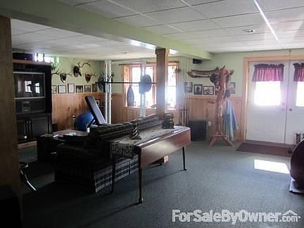 Finished basement